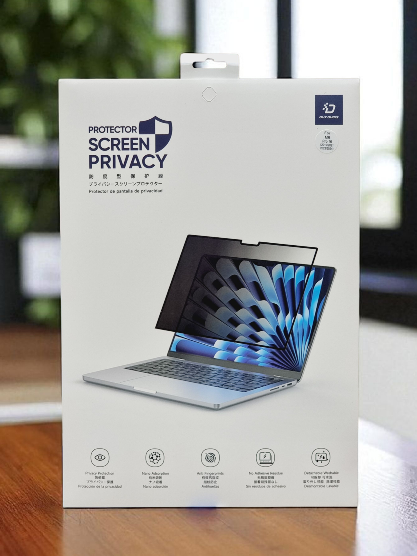 DUXDUCIS MACBOOK PRO 16 LENO PRIVACY SCREEN PROTECTOR