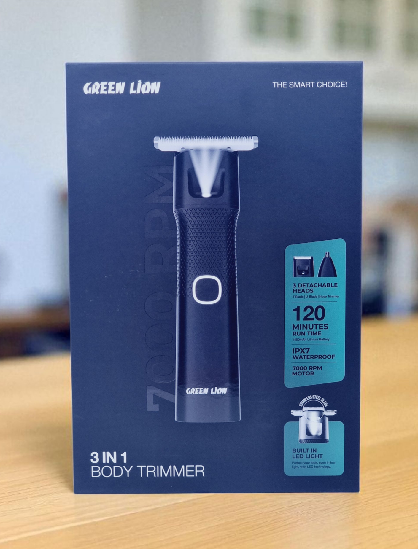 GREEN LION 3 IN 1 BODY TRIMMER 1200MAH