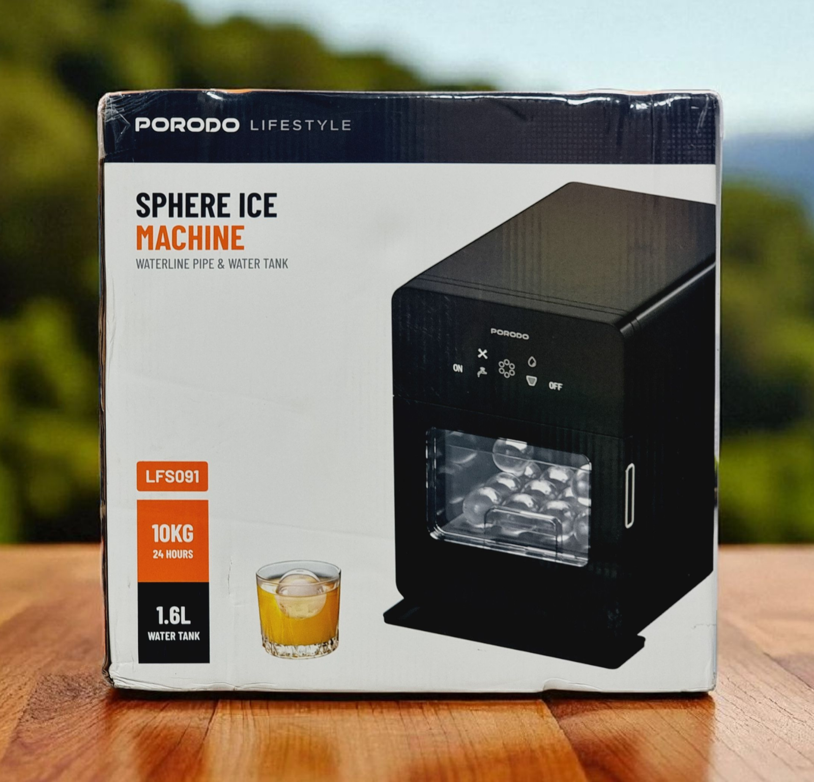PORODO SPHERE ICE MACHINE 1.6L
