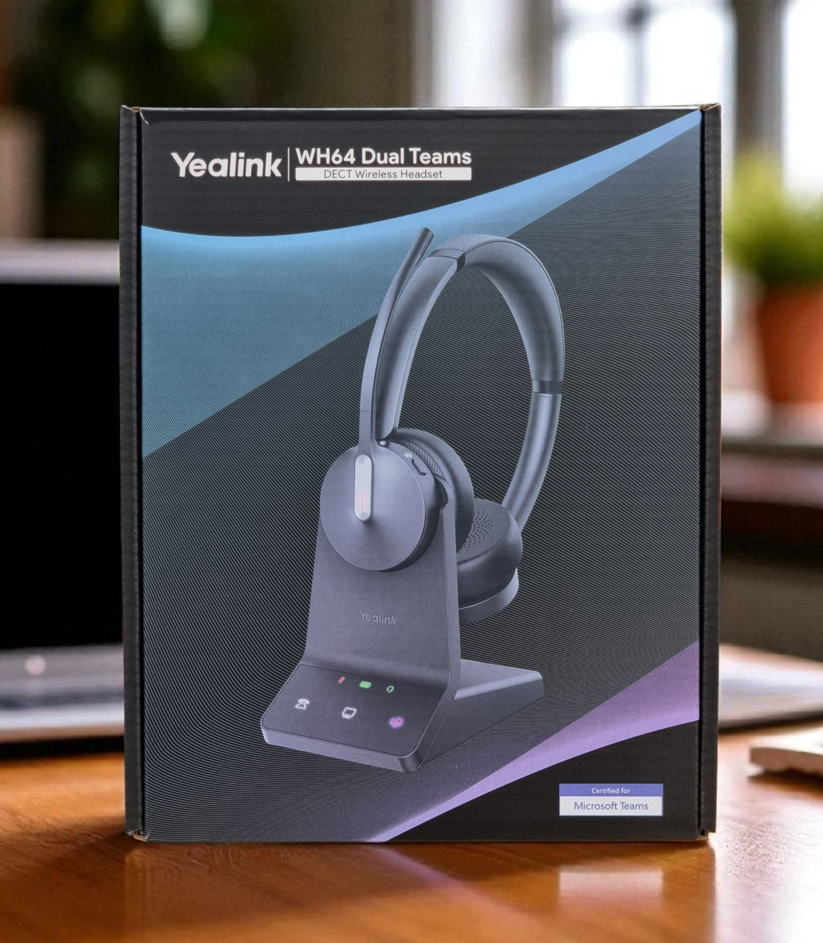 YEALINK WH64 DUAL TEAMS DECT WIRELESS HEADSET