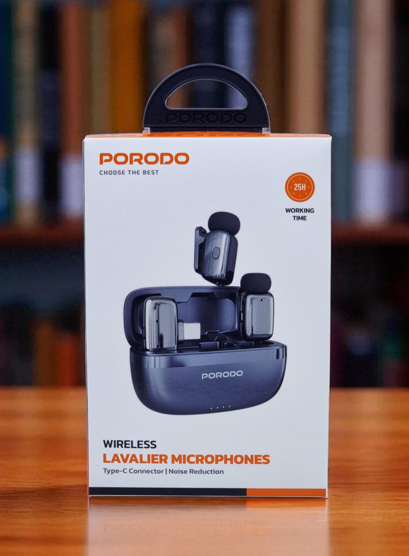 PORODO WIRELESS LAVALIER MICROPHONE