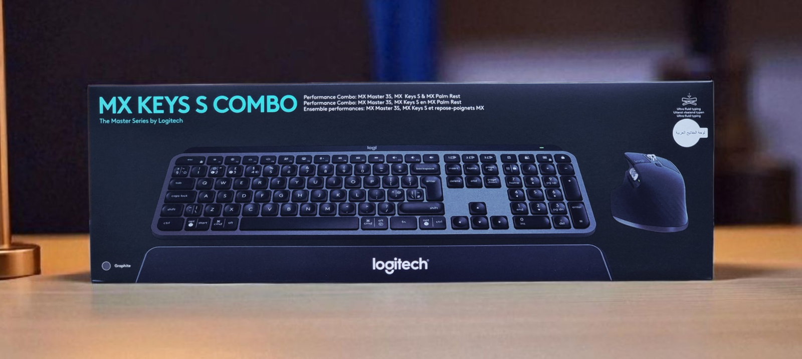 LOGITECH MX KEYS S COMBO (ENG / ARB)