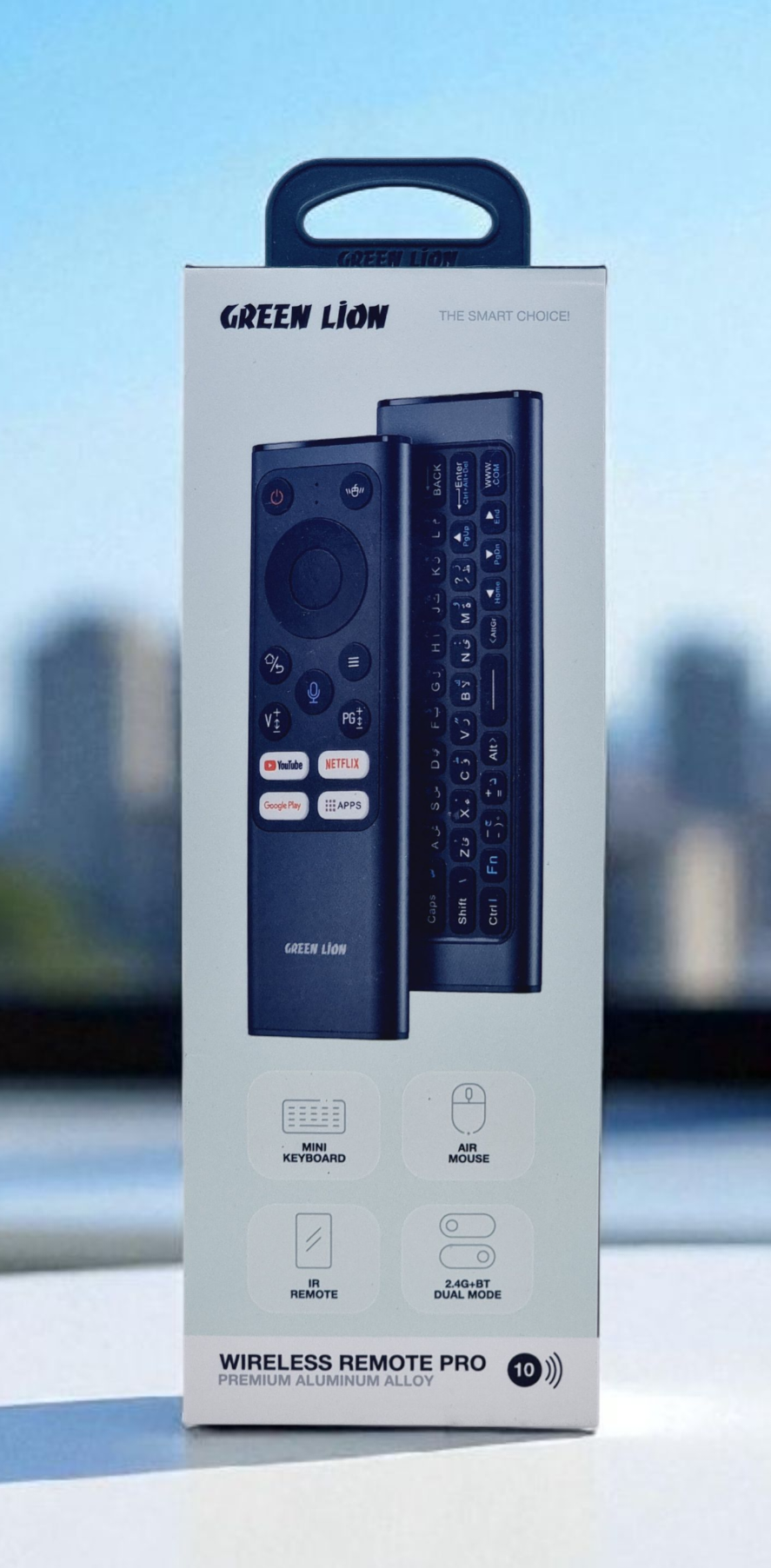 GREEN LION WIRELESS REMOTE PRO WITH KEYBOARD AND MOUSE